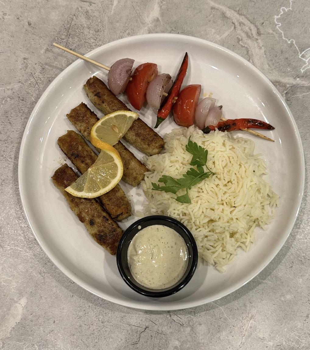 كفته دجاج مشويه