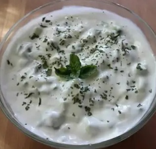 خيار باللبن