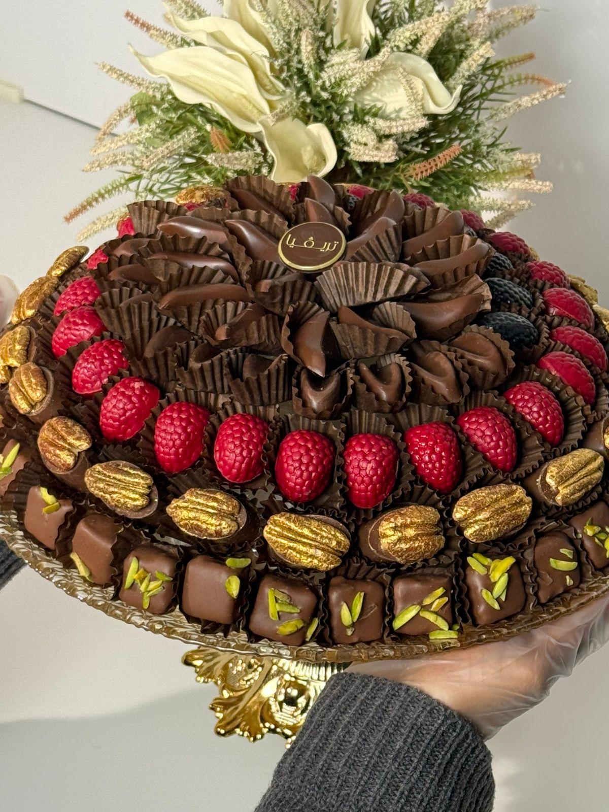صينيه شوكلاته بلجيكيه