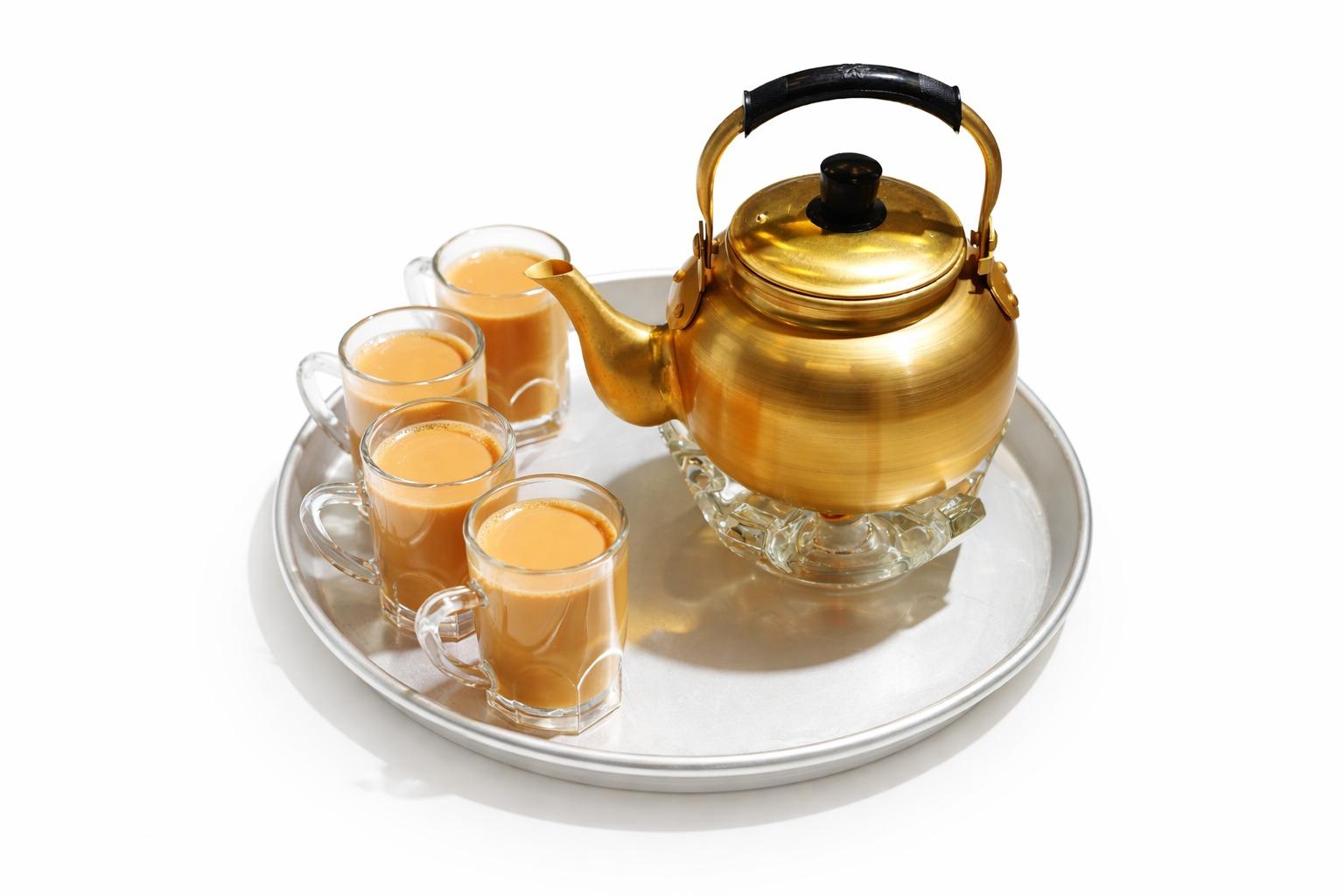 براد شاي حليب