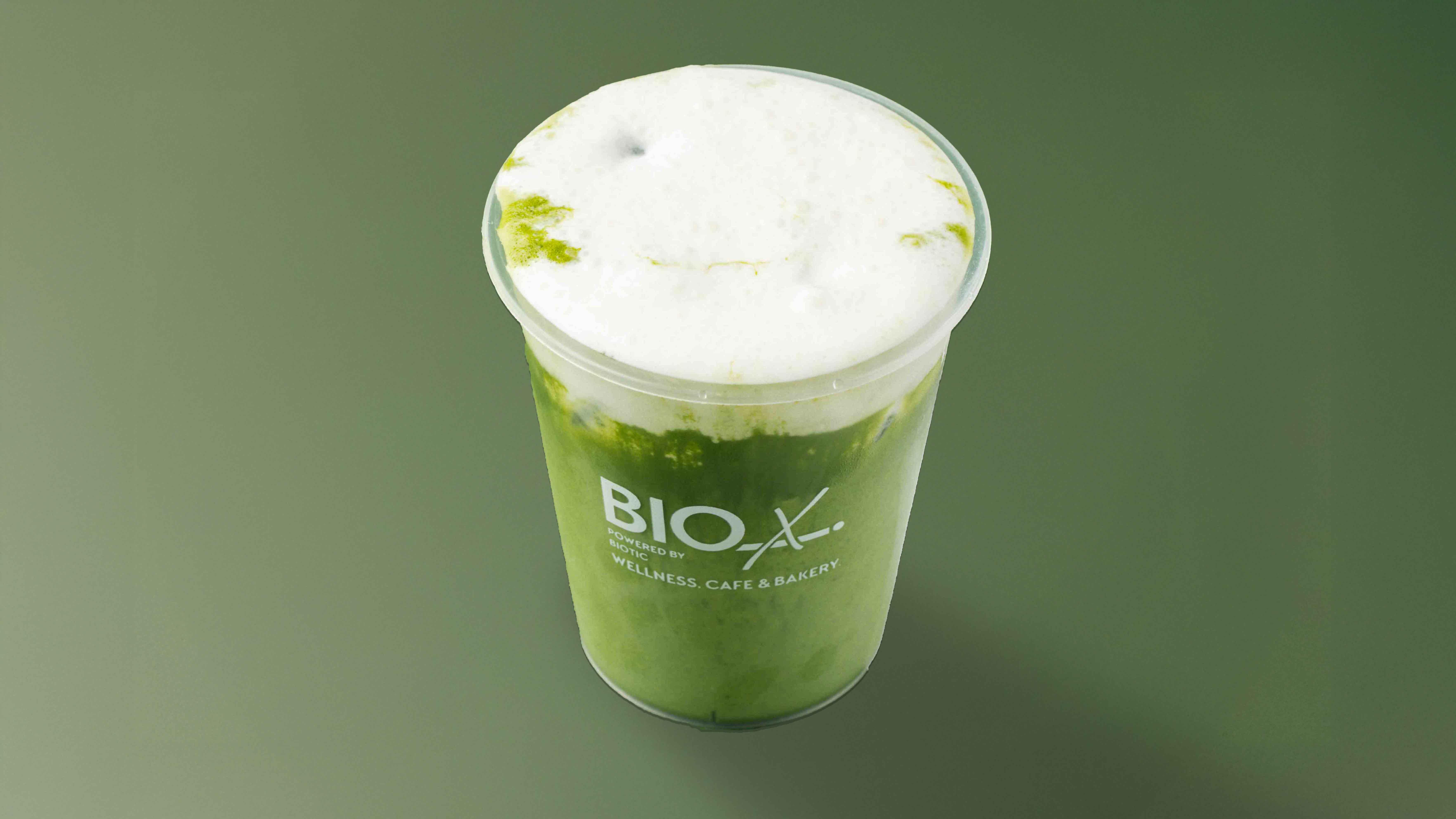 آيس ماتشا بالكريمة