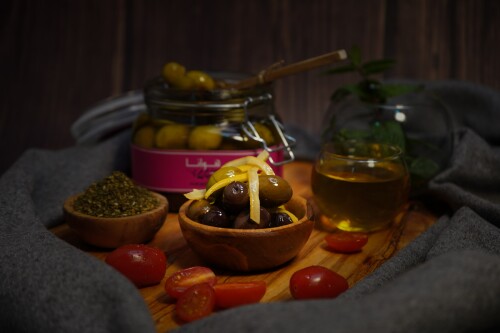 زيتون مشكل بالليمون