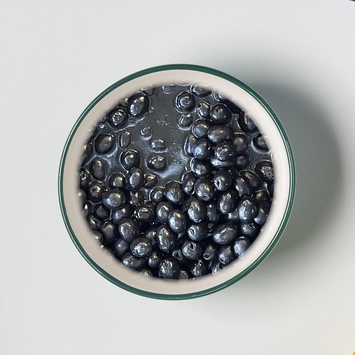 Large black olives