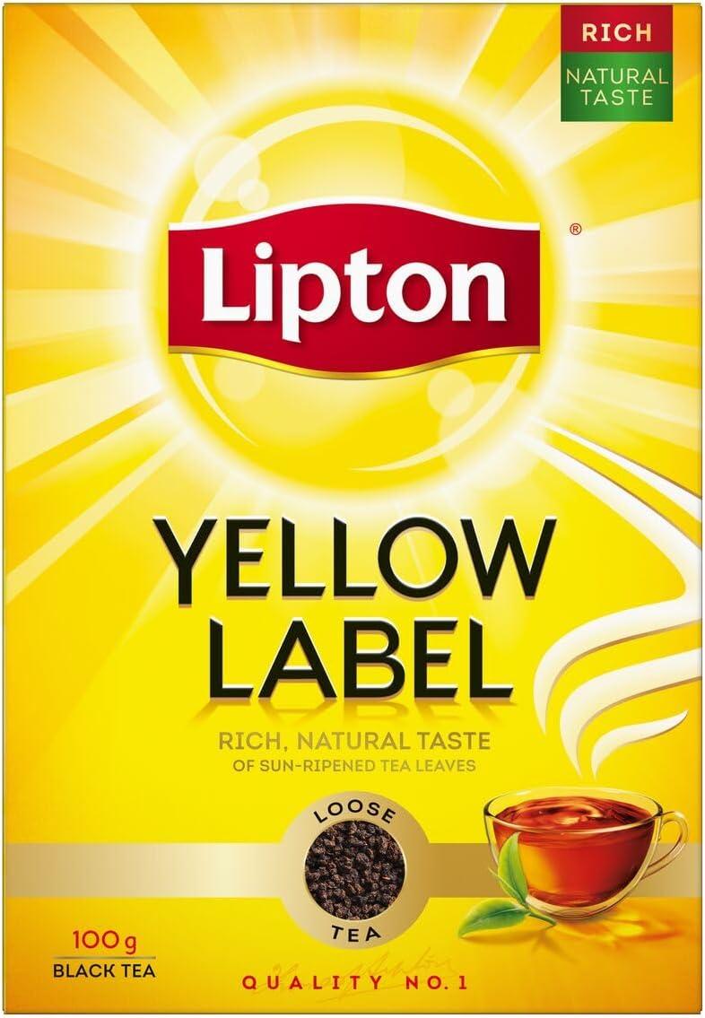 شاى أسود ليبتون فتله فرط  100 جرام