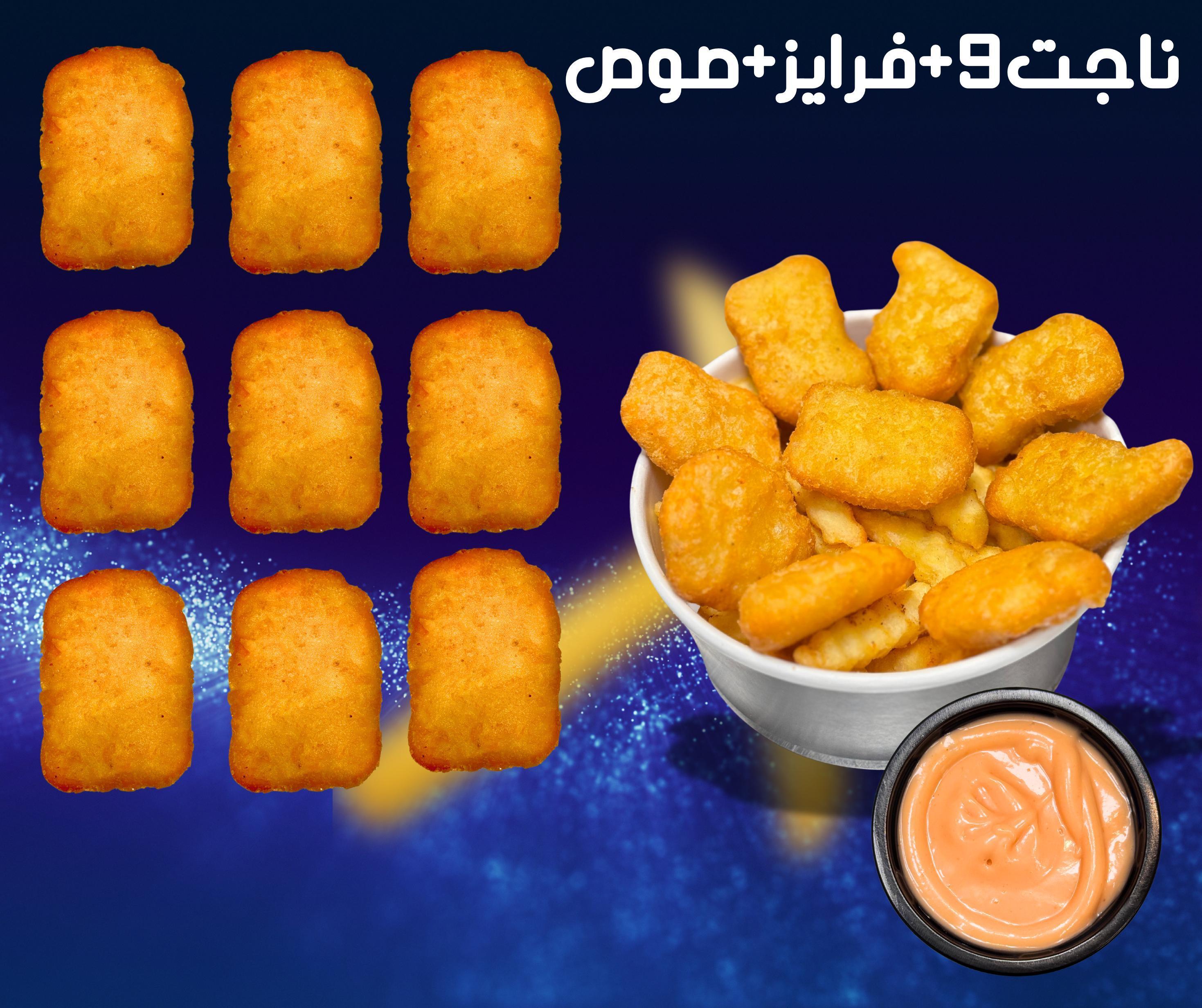 ناجت دجاج ۹ قطع