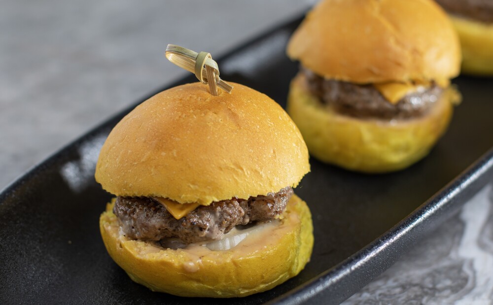 برقر ميني لحم