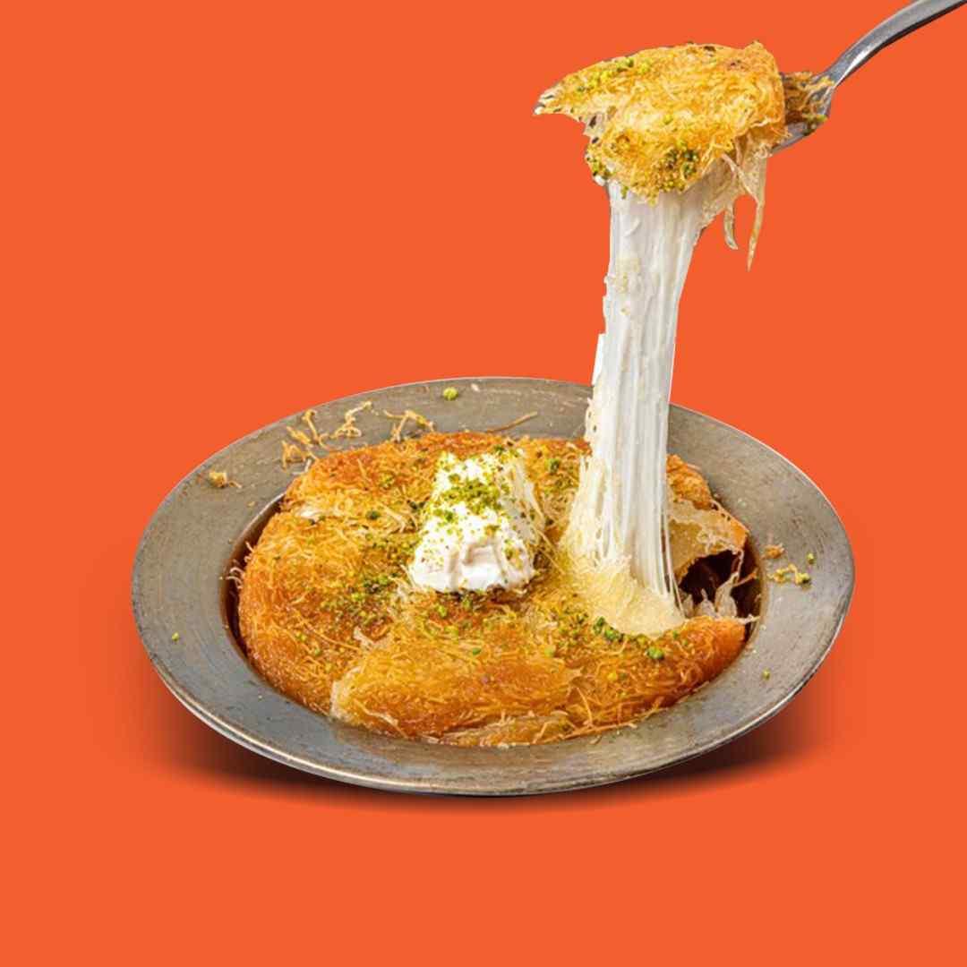 كنافة قشطة